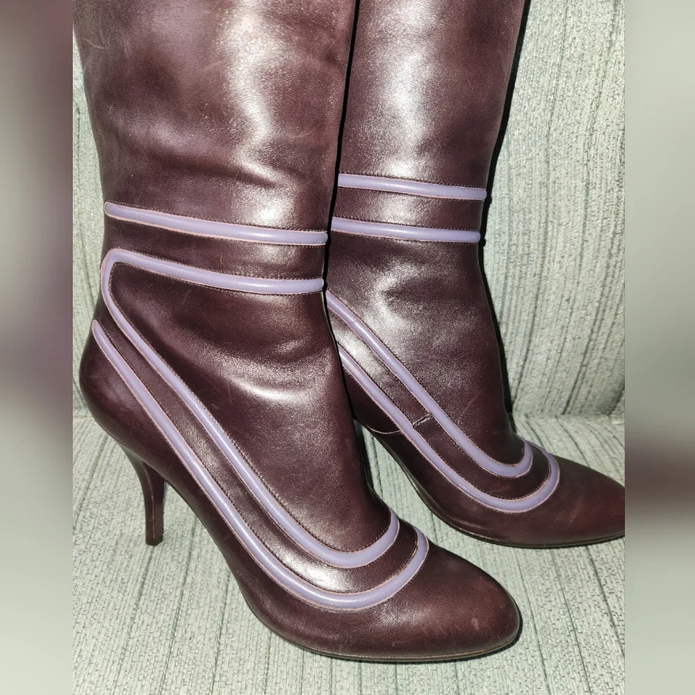 Salvatore Ferragamo tall boots - Picture 12 of 13